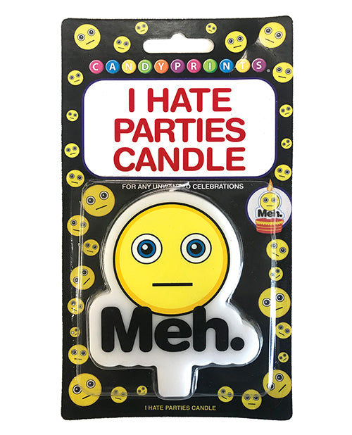 I Hate Parties Candle - Meh - LUST Depot