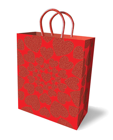 Glitter Hearts Gift Bag - LUST Depot