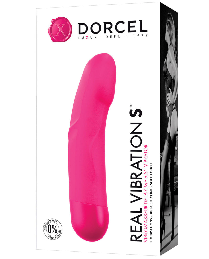 Dorcel Real Vibration S 6" Vibrator - Pink - LUST Depot