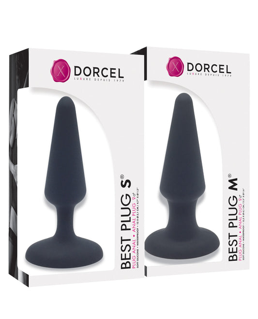 Dorcel Best Plug Starter Kit S-m - Black - LUST Depot