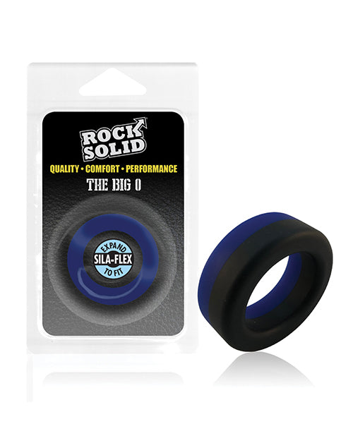 Rock Solid Big O Ring - Black-blue - LUST Depot