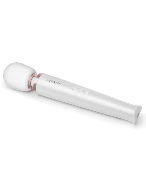 Le Wand Rechargeable Massager - Pearl White - LUST Depot