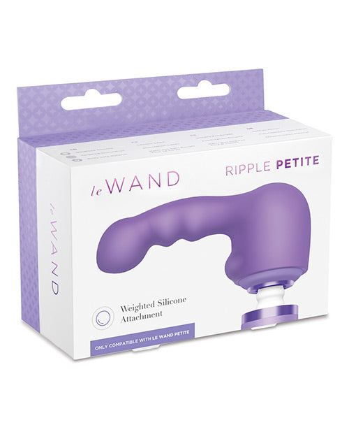 Le Wand Ripple Petite Weighted Silicone Attachment - LUST Depot
