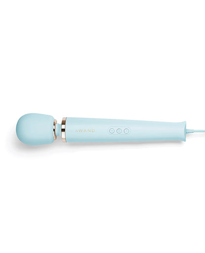Le Wand Powerful Plug-in Vibrating Massager  - Sky Blue - LUST Depot