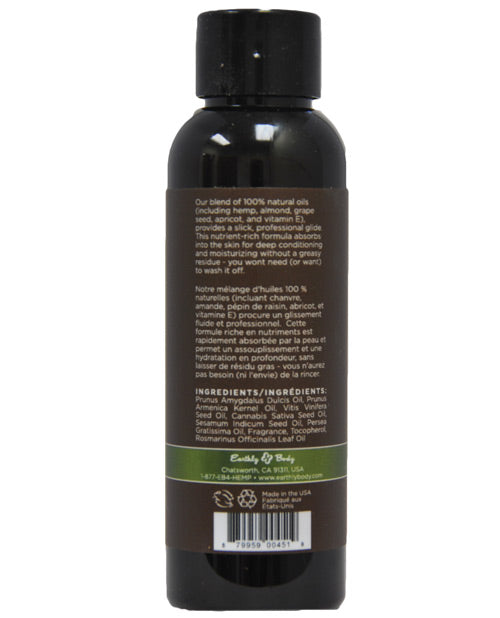 Earthly Body Massage & Body Oil - 2 Oz Guavalava - LUST Depot