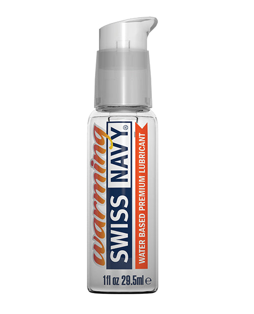 Swiss Navy Warming Water Based Lubricant - 1 Oz - LUST Depot