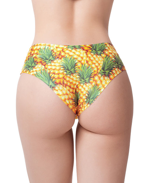 Mememe Fresh Summer Pineapple Printed Slip Xl - LUST Depot