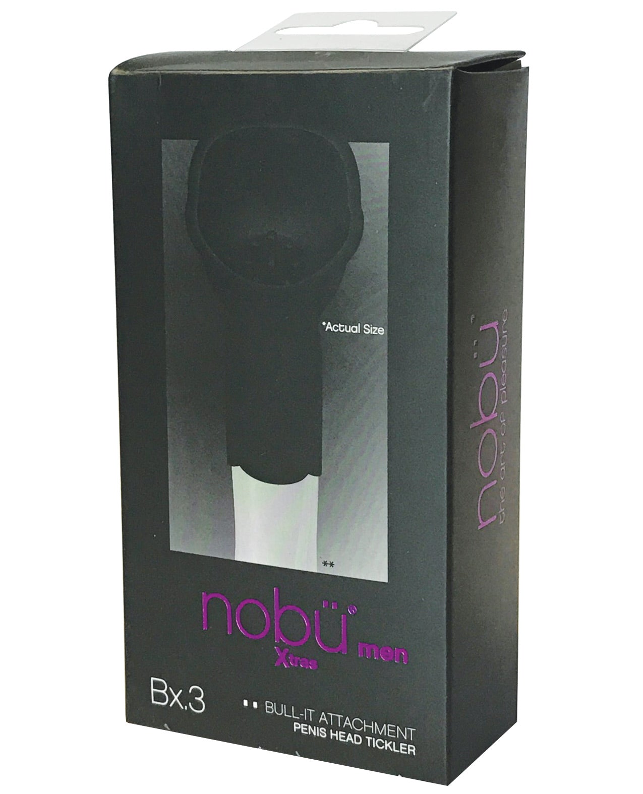 Nobu Bull-it Head Tickler Attachment - Black - LUST Depot