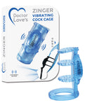 Doctor Love's Vibrating Cock Cage - Blue - LUST Depot
