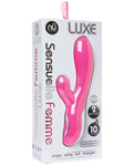 Sensuelle Femme Luxe 10 Fun Rabbit Massager - Pink - LUST Depot