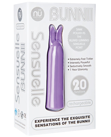 Sensuelle Bunnii Point Vibe - Purple - LUST Depot