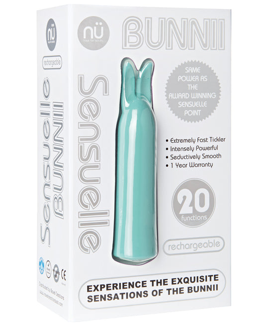 Sensuelle Bunnii Point Vibe - Teal Blue - LUST Depot