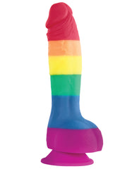 Colours Pride Edition 6" Dong W-suction Cup - LUST Depot
