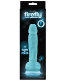 Firefly 5" Silicone Glowing Dildo - Blue - LUST Depot