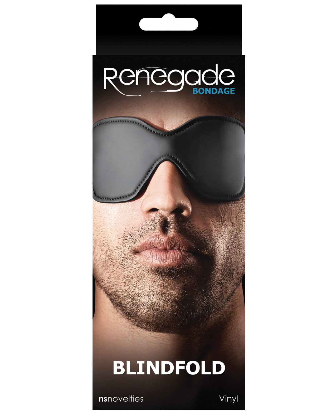 Renegade Bondage Blindfold - Black - LUST Depot