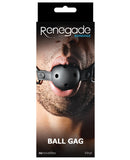 Renegade Bondage Ball Gag - Black - LUST Depot