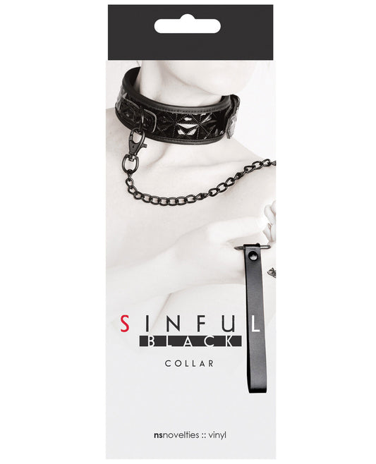 Sinful Collar - Black - LUST Depot