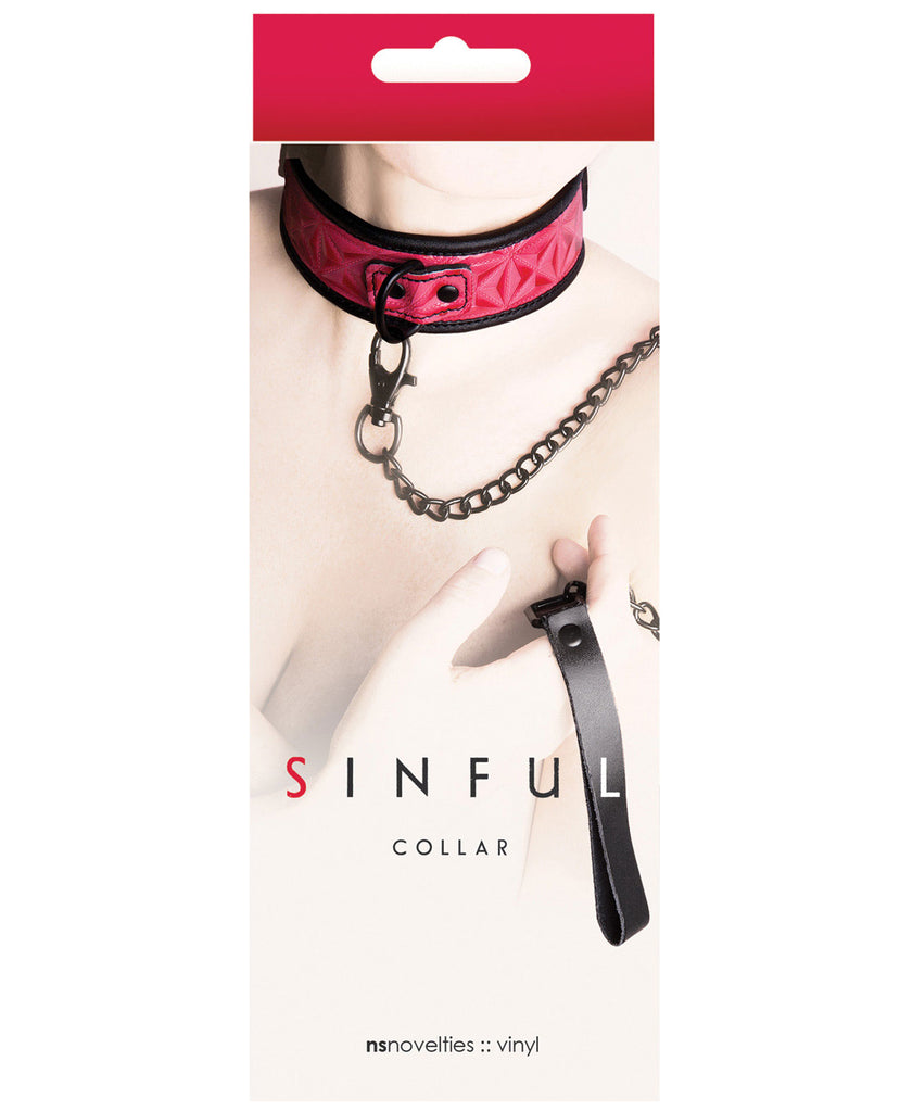 Sinful Collar - Pink - LUST Depot