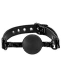 Sinful Soft Silicone Gag - Black - LUST Depot