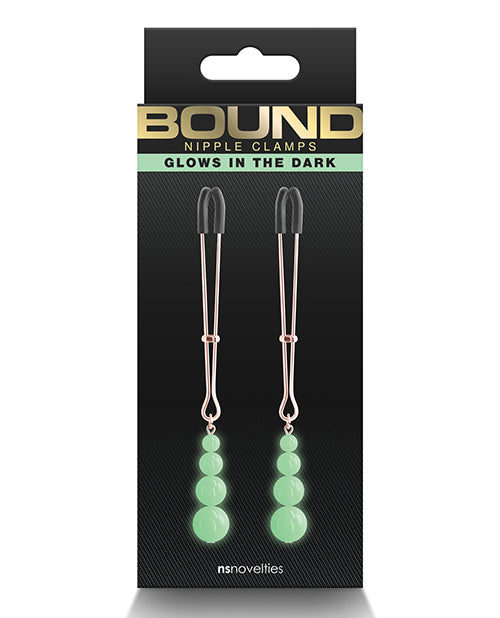 Bound G2 Nipple Clamps - Rose Gold - LUST Depot