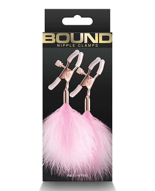 Bound F1 Nipple Clamps - Pink - LUST Depot