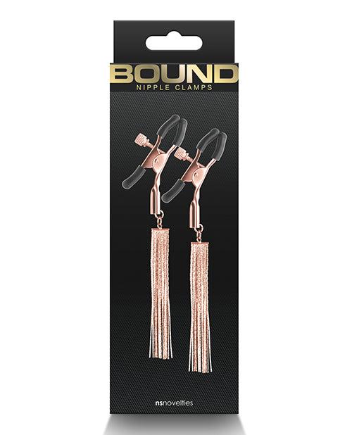 Bound D2 Nipple Clamps - Rose Gold - LUST Depot