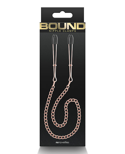 Bound Dc3 Nipple Clamps - Rose Gold - LUST Depot