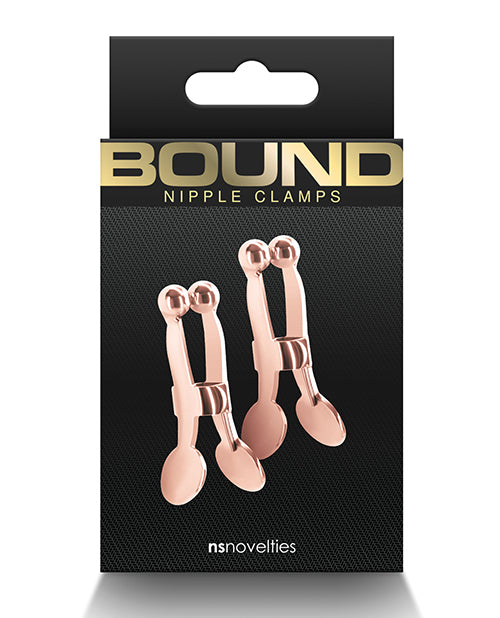 Bound C1 Nipple Clamps - Rose Gold - LUST Depot
