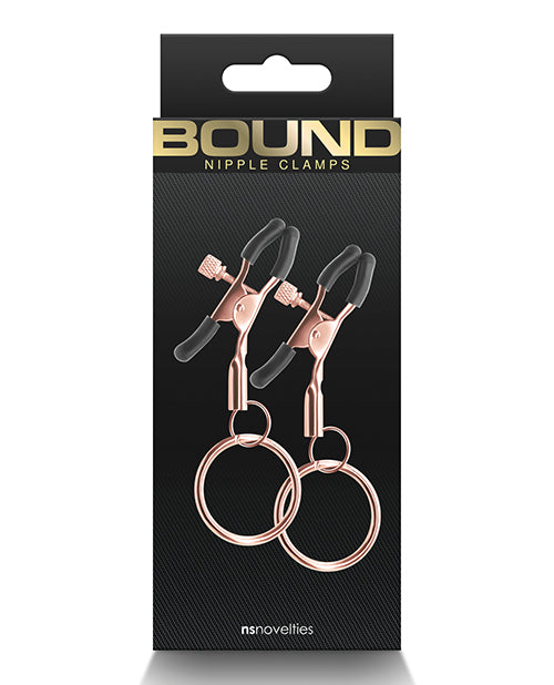 Bound C2 Nipple Clamps - Rose Gold - LUST Depot