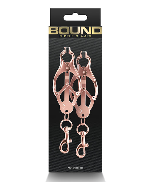 Bound C3 Nipple Clamps - Rose Gold - LUST Depot