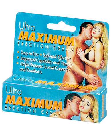 Ultra Maximum Erection Cream - .5 Oz - LUST Depot