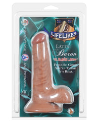 Lifelikes Latin Baron 5" Dong W-suction Cup - LUST Depot