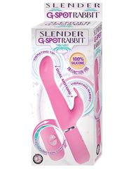 Slendor G-spot Rabbit - Pink - LUST Depot