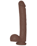 All American Ultra Whoopers 11" Straight Dong - Brown - LUST Depot