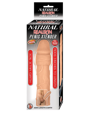 Natural Realskin Penis Extender - Flesh - LUST Depot