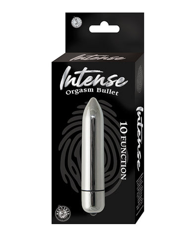 Intense Orgasm Bullet - Silver - LUST Depot