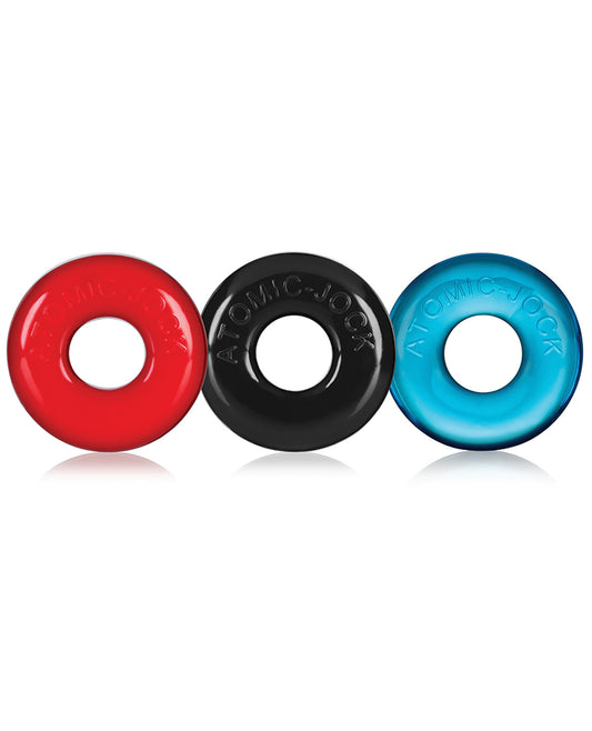 Oxballs Ringer Donut 1 - Multicolored Pack Of 3 - LUST Depot