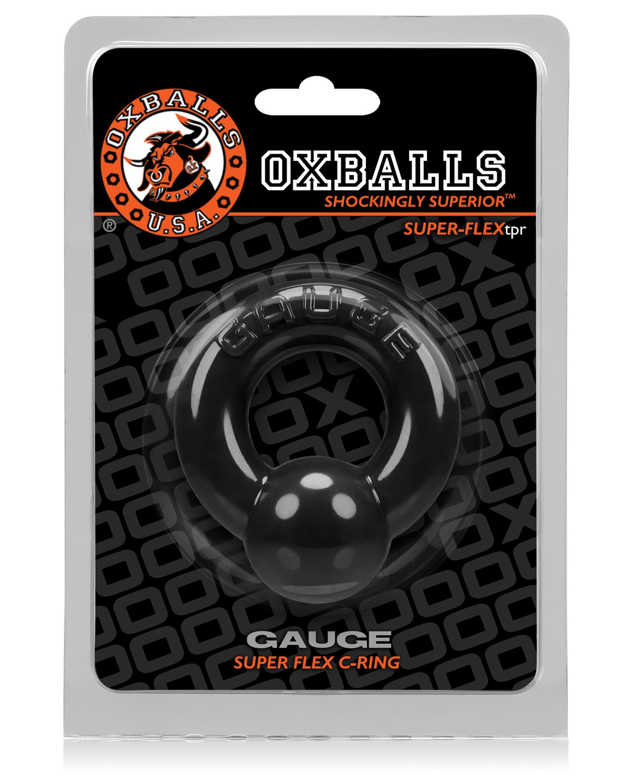 Oxballs Gauge Cockring - Black - LUST Depot