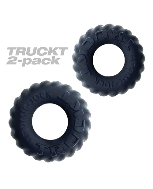 Oxballs Truckt Cock & Ball Ring Special Edition - Night Pack Of 2 - LUST Depot