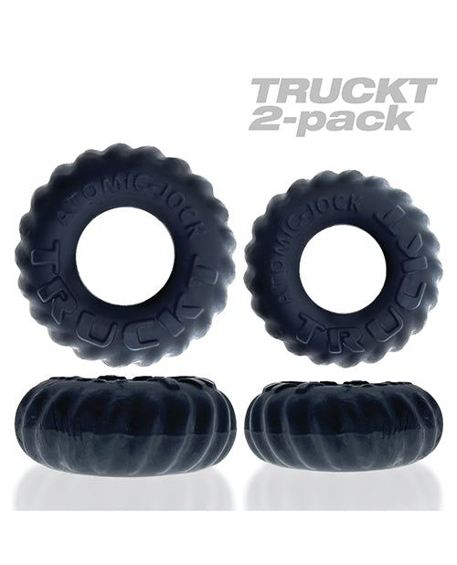 Oxballs Truckt Cock & Ball Ring Special Edition - Night Pack Of 2 - LUST Depot