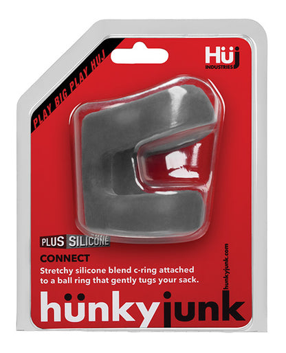 Hunky Junk Connect Cock Ring W-balltugger - Stone - LUST Depot