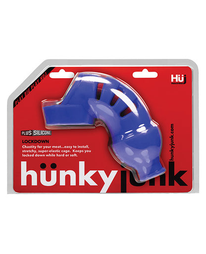 Hunky Junk Lockdown Chastity - Cobalt - LUST Depot