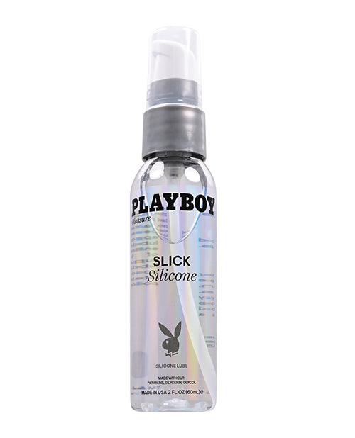 Playboy Pleasure Slick Silicone Lubricant - 2 Oz - LUST Depot