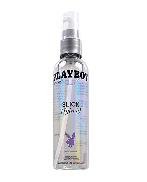Playboy Pleasure Slick Hybrid Lubricant -  4 Oz - LUST Depot