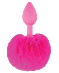 Neon Luv Touch Bunny Tail - Pink - LUST Depot