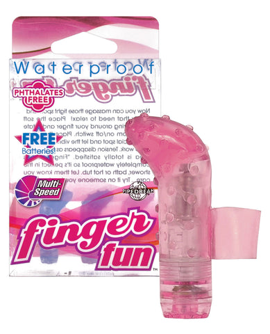 Finger Fun Waterproof - Pink - LUST Depot