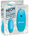 Neon Luv Touch Bullet - 5 Function Blue - LUST Depot