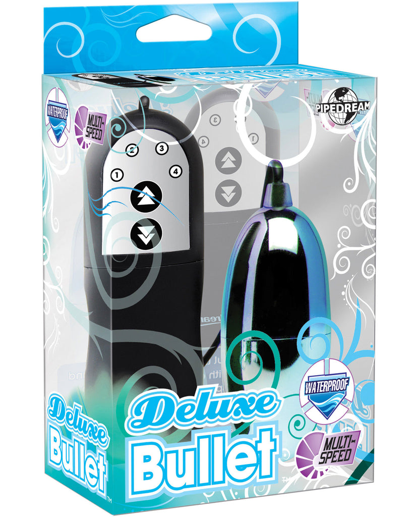 Deluxe Bullet Waterproof Vibe - Mutli-speed Blue - LUST Depot