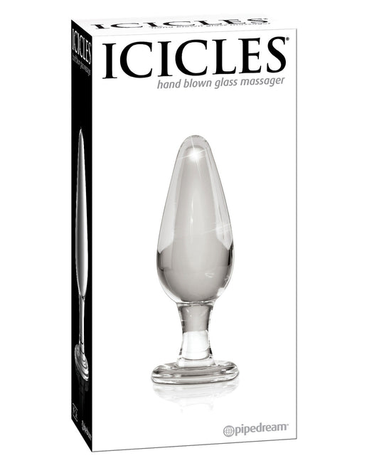 Icicles No. 26 Hand Blown Glass - Clear - LUST Depot