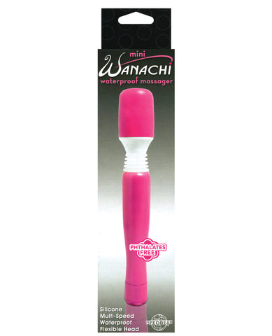 Mini Wanachi Massager Waterproof - Pink - LUST Depot